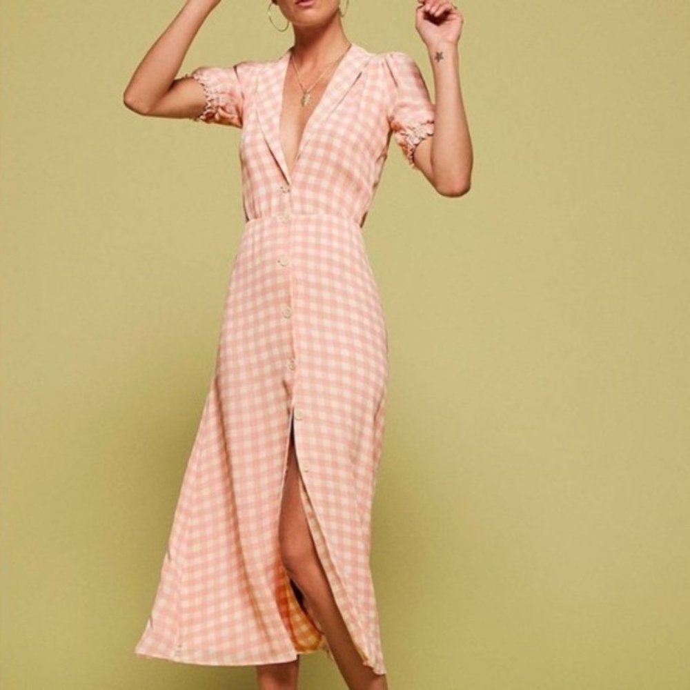 Reformation NWOT Joanie Dress in “Brigitte”
